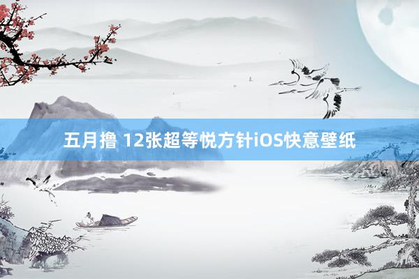 五月撸 12张超等悦方针iOS快意壁纸