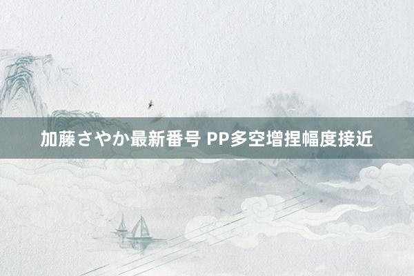 加藤さやか最新番号 PP多空增捏幅度接近