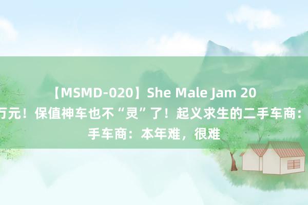 【MSMD-020】She Male Jam 20 单车耗费近6万元！保值神车也不“灵”了！起义求生的二手车商：本年难，很难